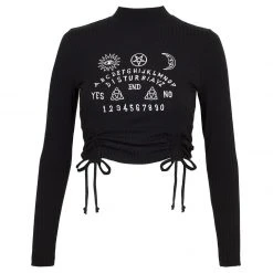 DDS1 Clothing VALEFOR RUCHED CROP TOP