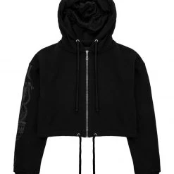 DDS1 GABHAR ZIP UP CROP HOODY