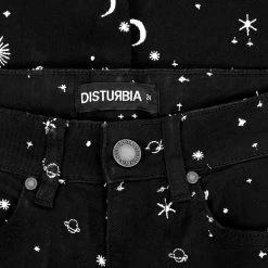 DEN1 CELESTIAL EMBROIDERED JEANS 24 DEN1 CELESTIAL EMBROIDERED JEANS