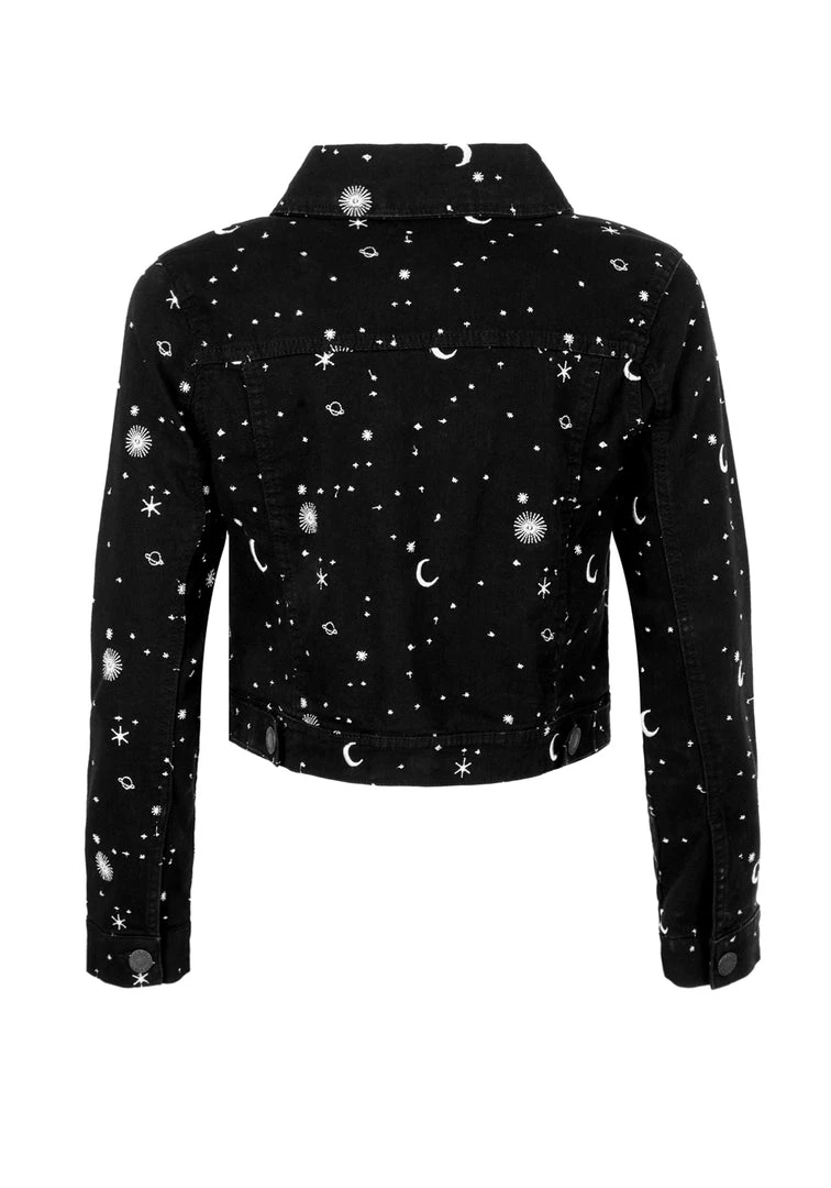 DEN1 CELESTIAL EMBROIDERED DENIM JACKET 14 DEN1 CELESTIAL EMBROIDERED DENIM JACKET