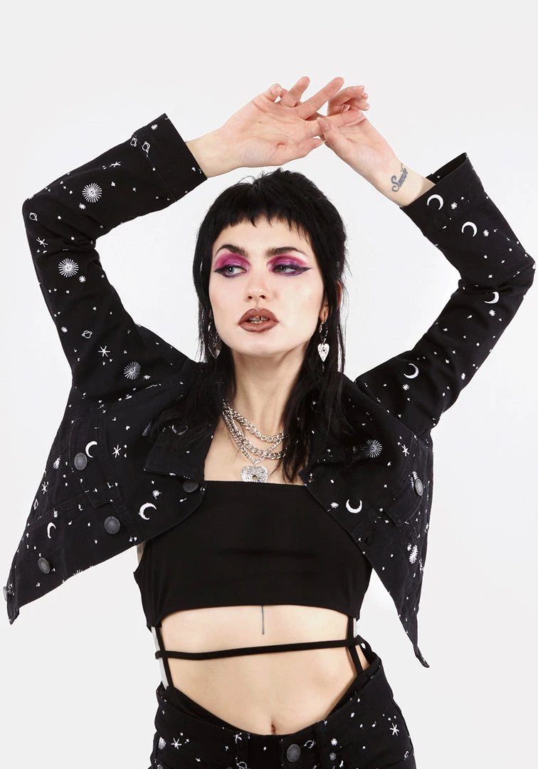 DEN1 CELESTIAL EMBROIDERED DENIM JACKET 11 DEN1 CELESTIAL EMBROIDERED DENIM JACKET