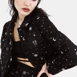 DEN1 CELESTIAL EMBROIDERED DENIM JACKET 18 DEN1 CELESTIAL EMBROIDERED DENIM JACKET