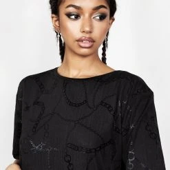 DMT1 Clothing FORTUNE OVERSIZED TEE DRESS