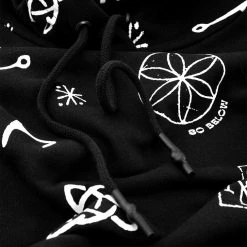 JB1 Women ABOVE BELOW SLOUCHY HOODIE