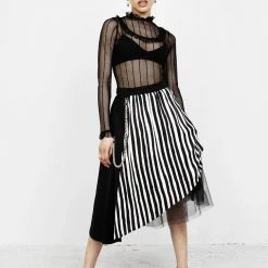 DMT1 Solemn Ruffle Bodysuit Clothing