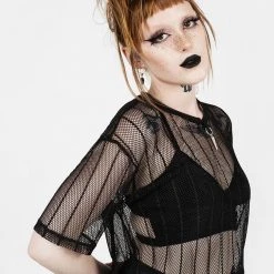 DMT1 Solemn Boxy Crop Top Women