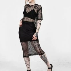 DMT1 Solemn Boxy Crop Top Women