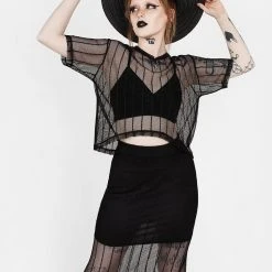 DMT1 Solemn Boxy Crop Top Women 13 DMT1 Solemn Boxy Crop Top Women