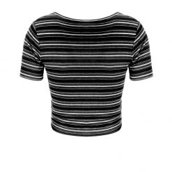 DMT1 Rave Stripe Short Sleeve Cardigan