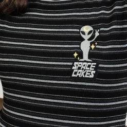 DMT1 Space Cakes Stripe Mini Dress Women