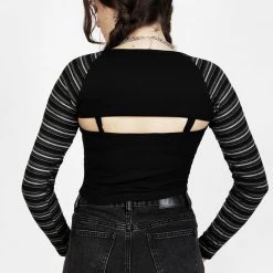 DMT1 Gwen 90s Cami Top And Stripe Cardigan Women