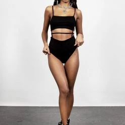 DMT1 OBLIVION STRAPPY CAGED BODYSUIT