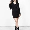 JB1 Clothing BROODING BUTTON DOWN MINI DRESS 1 JB1 Clothing BROODING BUTTON DOWN MINI DRESS