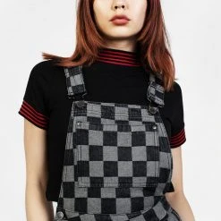 JB1 KERB DENIM SHORT DUNGAREES