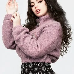 JB1 DRYAD CROP FLEECE JACKET