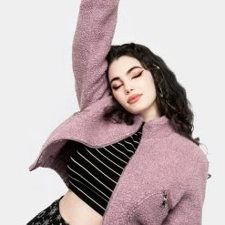 JB1 DRYAD CROP FLEECE JACKET