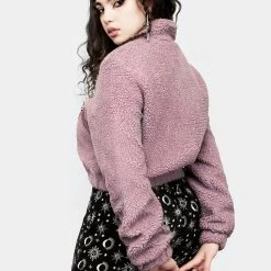 JB1 DRYAD CROP FLEECE JACKET