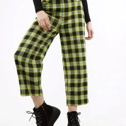 LVT1 LOUVERS TAILORED CROP TROUSER Clothing