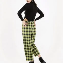 LVT1 LOUVERS TAILORED CROP TROUSER Clothing