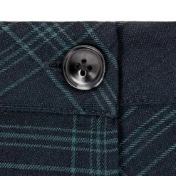 LVT1 LITERATI CHECK MINI WRAP SKIRT