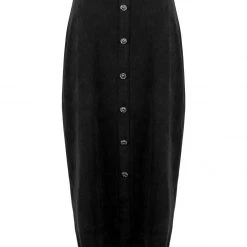 LVT1 Women CABERNET SUEDE MIDI SKIRT