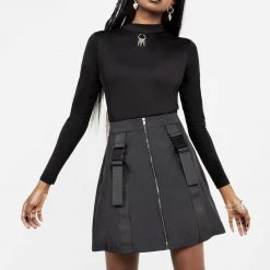 LVT1 Lori A-Line Cargo Skirt Clothing