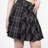 LVT1 SUNNYDALE CHECK MINI SKIRT