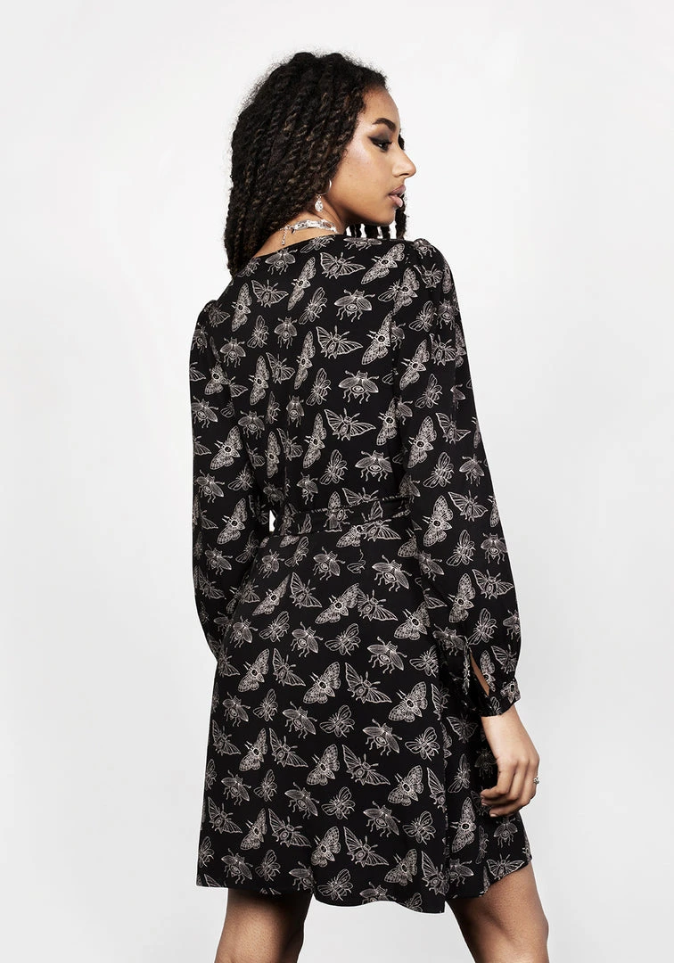 LVT1 MORTMOTH WRAP MINI DRESS Coming Soon 10 LVT1 MORTMOTH WRAP MINI DRESS Coming Soon