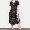 LVT1 MORTMOTH SHORT SLEEVE MIDI DRESS