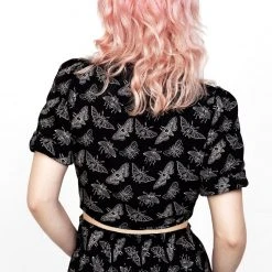 LVT1 MORTMOTH WRAP CROP TOP Coming Soon