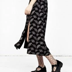 LVT1 Women MORTMOTH MIDI SKIRT WITH SPLITS