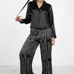 LVT1 CATHEDRA SATIN JACQUARD SHIRT 19 LVT1 CATHEDRA SATIN JACQUARD SHIRT