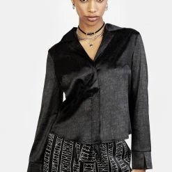 LVT1 CATHEDRA SATIN JACQUARD SHIRT