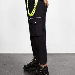 MET1 Clothing Reckless Crop Cargo Pants
