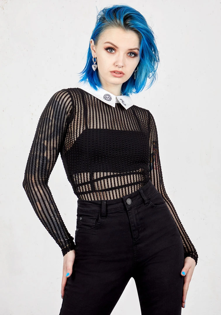 MET1 DIONYSUS CONTRAST COLLAR BODY Clothing 4 MET1 DIONYSUS CONTRAST COLLAR BODY Clothing