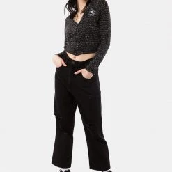 MET1 HILDEGARD EMBROIDERED KNIT CARDIGAN Clothing