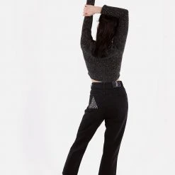 MET1 HILDEGARD EMBROIDERED KNIT CARDIGAN Clothing