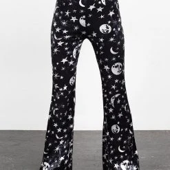 MET1 Clothing ALLNIGHTER VELVET FLARES