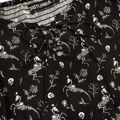 MET1 Women MAKEBELIEVE LACE UP MIDI DRESS