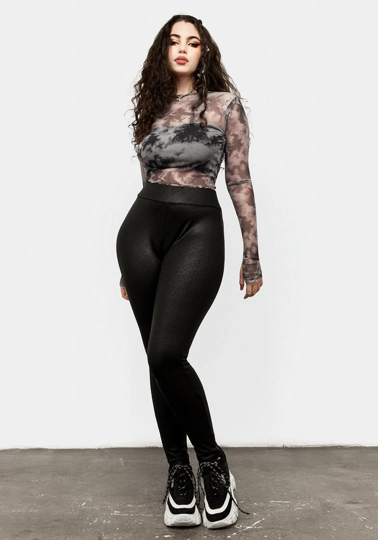 MET1 HEAVENS MESH CROP TOP 5 MET1 HEAVENS MESH CROP TOP