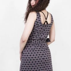 MET1 CLOWNTEARS BELTED PINAFORE DRESS Women