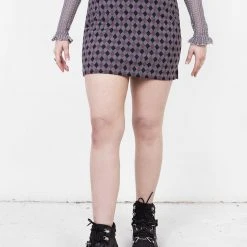 MET1 CLOWNTEARS MINI SKIRT