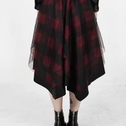 MET1 Women CIRQUE LAYERED TULLE MIDI SKIRT