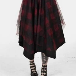 MET1 Women CIRQUE LAYERED TULLE MIDI SKIRT