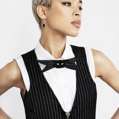 MET1 Women NIGHTMARE CAT BOW TIE 10 MET1 Women NIGHTMARE CAT BOW TIE