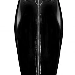 MET1 DOMINION MIDI VINYL SKIRT Women 18 MET1 DOMINION MIDI VINYL SKIRT Women