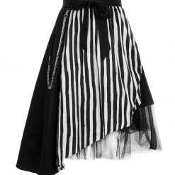 MET1 PARANORMAL ASYMMETRIC MIDI SKIRT 24 MET1 PARANORMAL ASYMMETRIC MIDI SKIRT