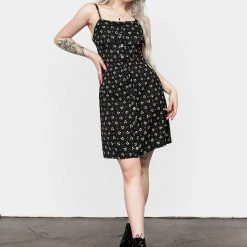 MET1 SANFRAN BUTTON UP CAMI MINI DRESS Women