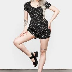 MET1 SANFRAN BUTTON UP PLAYSUIT Women