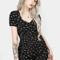 MET1 SANFRAN BUTTON UP PLAYSUIT Women